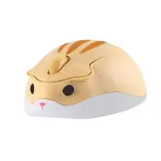 Hamster Wireless Mouse Cute Animal Optical Aesthetics Silent Mouse Portable C...