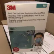 Case of 120 3M 8210 N95 Disposable Protective Particulate Respirator Dust Mask