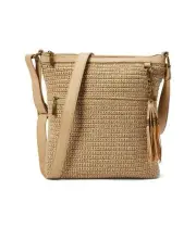 The Sak Lucia Crossbody Bag in Crochet Convertible Purse with Adjustable Shou...
