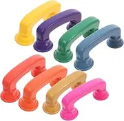LAPYAPPE 8pcs 's Learning Phones Auditory Feedback Reading Comprehension Toy for Preschoolers Kindergarten Literacy