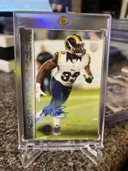 Malcolm Brown rc auto Rookie Card Autograph Topps Field Access 2015 rams new rb