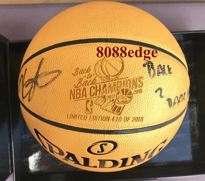 2018"KEVIN DURANT"PANINI SIGNED GOLD BASKETBALL AUTO #/135 INSCRIPTION AUTOGRAPH