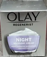 OLAY Regenerist Night Recovery Cream Fragrance Free 1.7oz