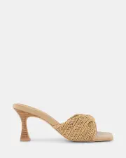 Shelly Shen Maeve/Natural Raffia Womens Heels 06