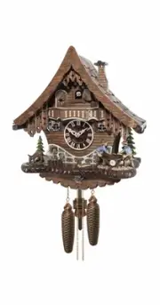 Cuckoo Clock Black Forest house EN 4797/8 NEW