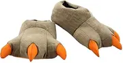 [Jurassic World] Kids Dinosaur 3-D Claw Feet Plush Slippers