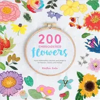 在飛比找三民網路書店優惠-200 Embroidered Flowers ― Hand