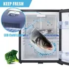 Smad 30L Compact Mini Fridge Quiet No Noise Absorption Refrigerator with Lock