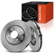 2x Front Disc Brake Rotors for Chevrolet Uplander 2006-2009 Buick Pontiac Saturn (for: Chevrolet)