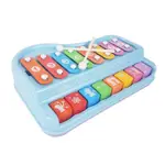【兒童益智玩具】迪士尼兒童樂器敲琴嬰幼兒益智玩具男女孩音樂手敲八音琴二合一