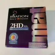 IMATION Diskettes 2HD, 1.44 MB IBM Format 3.5” 25 Pack NEW Sealed Box NOS 1998