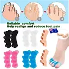 Silicone Gel BunionESorrector Toe Separator Spreader Pain Relief Hallux ValgusNV