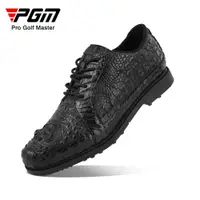 在飛比找樂天市場購物網優惠-『鱷魚皮鞋子』PGM 2022新款高爾夫球鞋男鞋鱷魚皮鞋子防