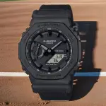 【CASIO 卡西歐】G-SHOCK 尼龍錶帶 八角手錶(GA-2100BCE-1A)