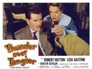 Thunder Over Tangier Lobby Card robert Hutton Lisa Gastoni 1957 Old Photo