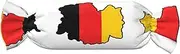 GaxfjRu German Flag Map print Men's Crewneck Sweater Soft Casual Sweaters for Men Classic Loose Fit Pullover Sweaters
