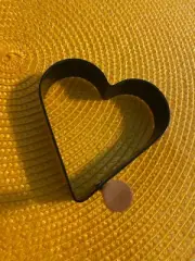 Heart Shaped Egg Fry Ring 4 Qty