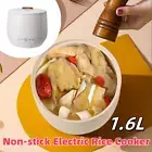 Electric Mini Rice Cooker White Small Cooking Pot Student Dormitory 1-2 Person