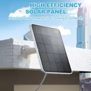 10W 15W 20W Solar Panel For Eufy Eufycam E/2C/E/2 Wall Mount 3M Cable Outdoor