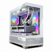 Antec CX500M ARGB White Seamless mATX, ITX, USB-C, Up to 6 Fans. 3 x RGB included (2x Front Right, 1 x Rear). Gaming Case