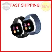 2 Pack Nylon Bands Compatible with Gizmo Watch 3 2 1/Gabb Watch 3 2 1/SyncUP Wat