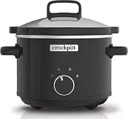 [CROCK-POT] CSC046 Slow Cooker, 2.4 Litre, Black (220 Volts - Not for USA)