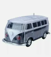 Volkswagen Bus Loud Black Speaker BT Indoor/Outdoor Portable USB PORT/AUX INPUT