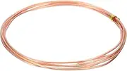 uxcell 99.9% Pure Copper Wire for Jewelry Making, 16 Gauge (1.3mm) Copper Craft Wire 4.9 Feet Beading Jewelry Making Supplies for Crafting Wreath Electroculture Gardening