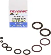Trident Viton O-Ring Set for Nitrox Dive Systems Save a Dive Kit with Case