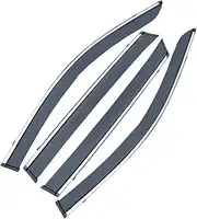 QVQOCUKS Car Side Windows Visors Compatible for Toyota Crown Royal 13 S200 2009~2012 2010 Windshield Rain Sun Guard Cover Deflector Car Accessories