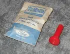 1964 1/2 Ford Mustang Fastback Coupe Convertible NOS ORIG RED DOOR LOCK KNOB