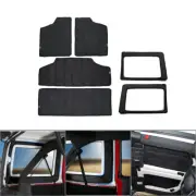 Hardtop Headliner Roof+Rear Window Insulation Kit for Jeep Wrangler JL 2018-19