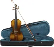 Vaveren 4/4 Full Size Violin Wood Fiddle Beginners Violin Kit Professional Starter Violins Stringed Musical Instruments for Play Show