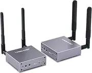 HDMI Wireless Transmitter and Receiver, Lemorele 656FT/200M Wireless HDMI Extender 1080P with HDMI LoopOut/IR 5G Streaming Video/Audio to TV, Projector, Monitor