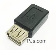 USB 2.0 Type A Male to Mini female plug adapter convertor connector