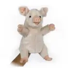 Farm Pig Puppet Hansa Realistic Soft Animal Plush Toy 25cm **FREE DELIVERY**