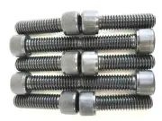 7/16-14 X 1-1/2" SOCKET HEAD CAP SCREWS BLACK HEAT TREATED ALLOY STEEL - 10 PCS