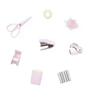 1 Set Mini Office Supply Kit Mini School Supplies Mini Stapler Cute School Su...