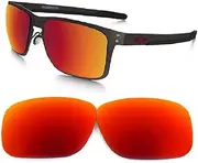 [GALAXYLENSE] Galaxy Replacement lenses For Oakley Holbrook Metal OO4123 (Not Regular Holbrook) Polarized Red Color
