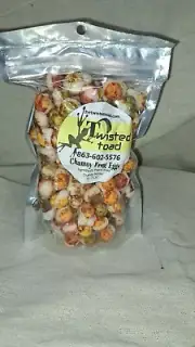 Freeze-dried (with Chamoy and Tajin Seasoning Added) "Chamoy Frog Eggs"