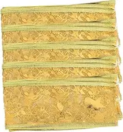 SHINEOFI 5 Rolls Present Box Ribbon Craft Decor Velvet Ribbon Presents Wrapping Ribbons of Paper Clear Ribbon Wreaths Rhinestones Boxes Red Christmas Decor Present Packing Ribbons Polyester
