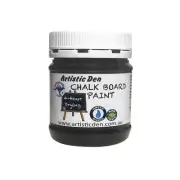 250ml Blackboard Paint / Chalkboard Paint Black Free 12 Pcs of Chalk