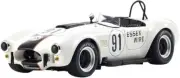 Kyosho Original 1/18 Shelby Cobra 427 S/C ESSEX WIRE #91 White Blue KS08047EW JP