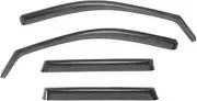 4pcs Car Side Window Deflector Black Car Built-in Rain Guard Compatible for Jeep Grand Cherokee 2014-2020