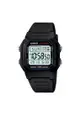 Casio General Black Resin Strap Unisex Watch W-800H-1AVDF