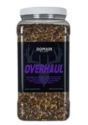 Domain Overhaul Food Plot 5.25# 1/4 Acre Deer Hunting Wheat Clover Radish Mix