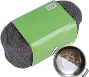 Fine Steel Wool,Steel Wool Scrubber Pads | Hardware Cloth, Low Dust, No Noise, Metal Strands for Buffing Polishing Removing