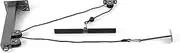 POENVFPO Fitness Wall Mount Pulley System Wall Mounted Pulley Cable Attachment Strength Training Equipment with Iron Nylon Construction for Arms Back Shoulders Workout
