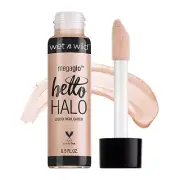 wet n wild MegaGlo Hello Halo Liquid Highlighter, Shimmer, Guilded Glow(Gold)