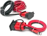 Rough Country Quick Disconnect Winch Power Cable | 7 FT - RS107